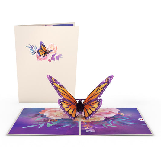 Monarch Butterfly Pop-Up Card