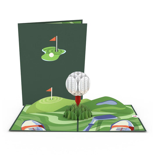 Hole in One Pop-Up Card