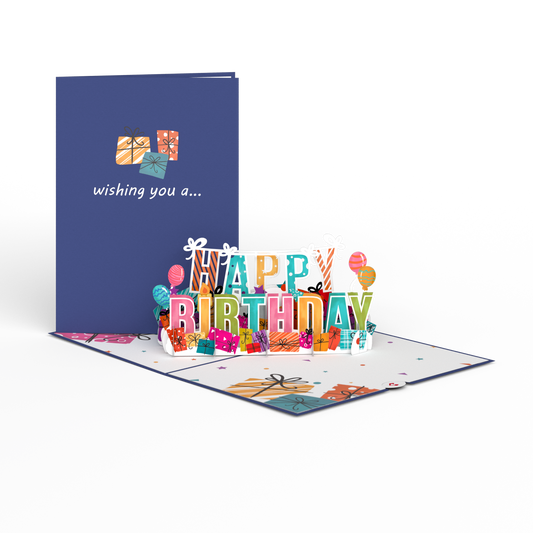 Happy Birthday Pop-Up Card