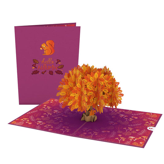 Oak Tree Pop-Up Card