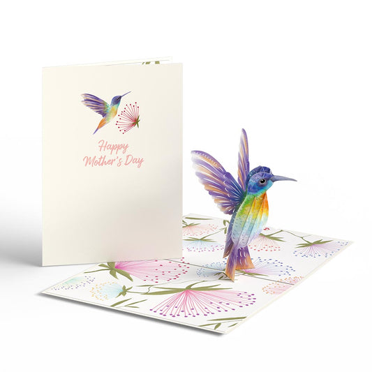 Mother's Day Hummingbird Pop-Up Card