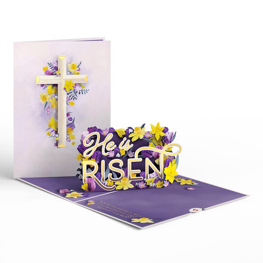 Easter He is Risen Pop-Up Card