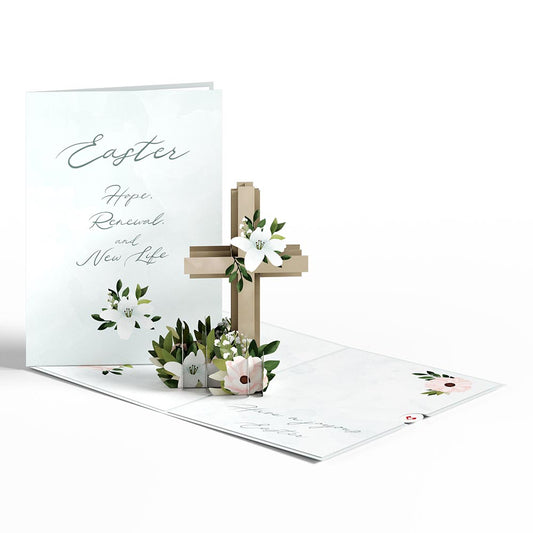 Joyous Easter Cross Pop-Up Card