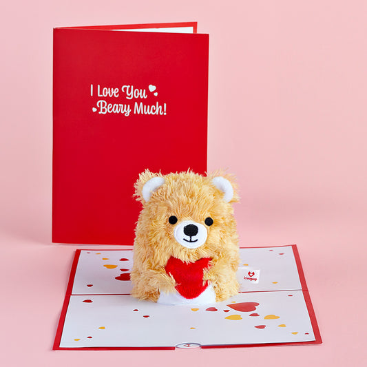 'You're The Beary Best' Plushpop Card