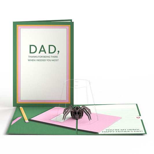 Father's Day Spider Hero Pop-Up Card