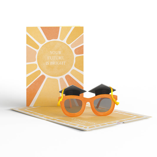 Your Future is Bright Graduation Pop-Up Card